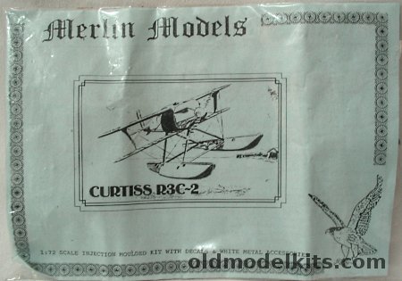 Merlin Models 1/72 Curtiss R3C-2 Racer - Bagged - (R3C2) plastic model kit
